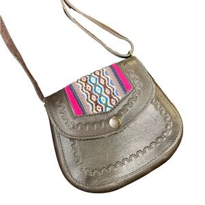 Leather Western Crossbody Purse
